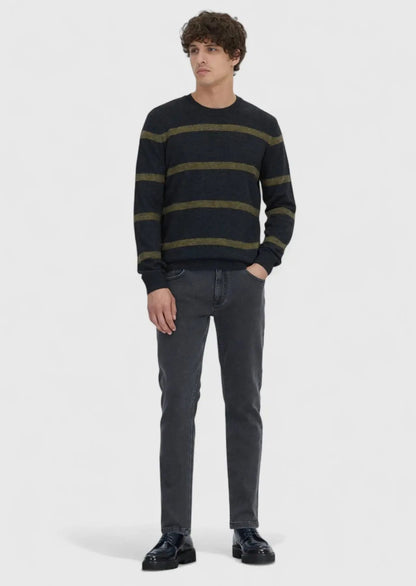 Strickpullover „Harte Kohle“