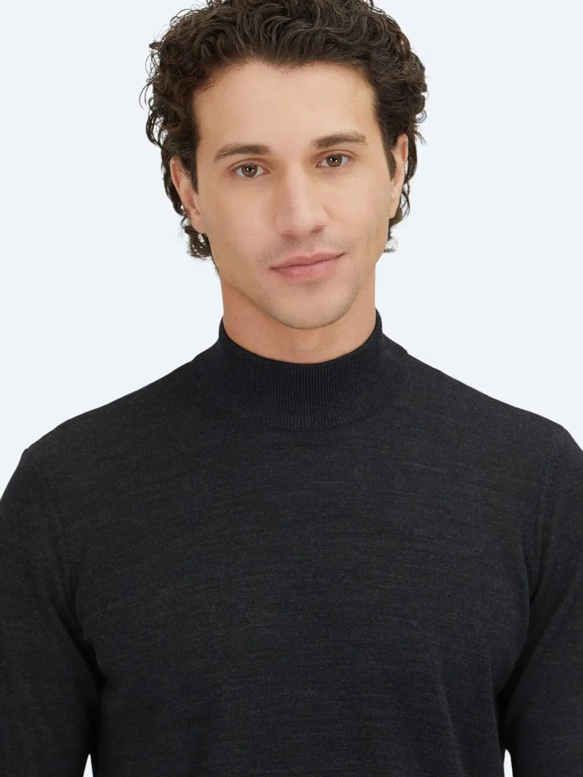 Kohle Strick Sweatshirt