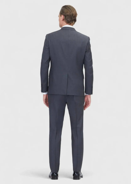 Anzug aus Wollmischung, Modell Hard Coal Micro Modern Fit