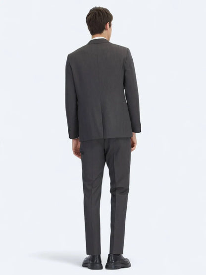 Hartkohle Modern Fit Wollmischanzug