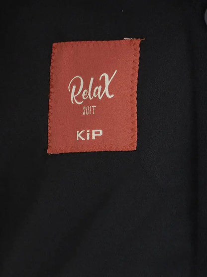 Kohle Unifarben Comfort Fit Anzug