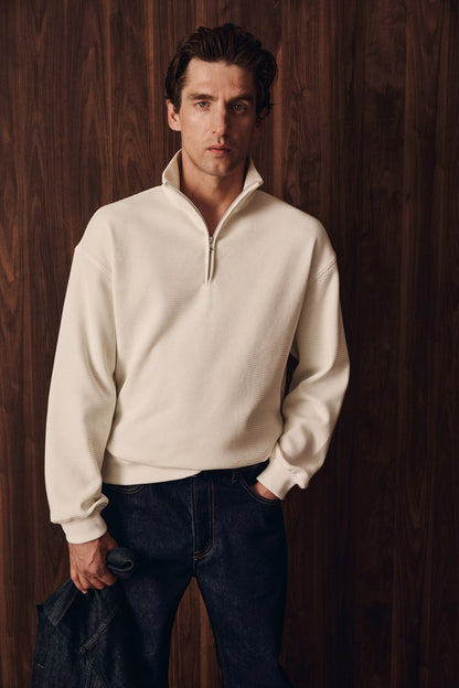 HELOR Herren Bio-Baumwoll-Sweatshirt