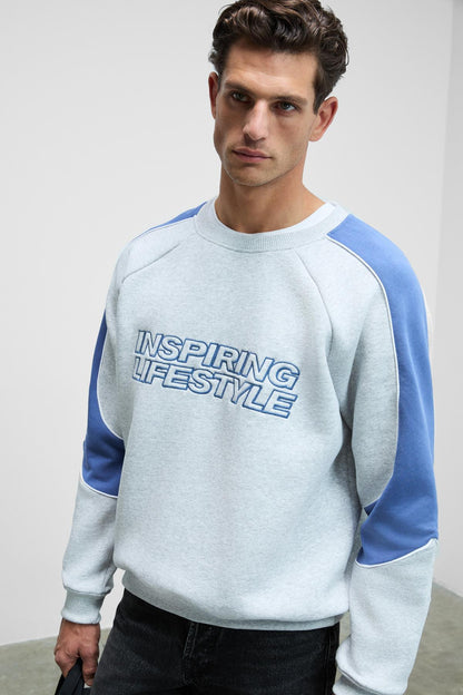 HERCULES Herren Rundhals-Sweatshirt