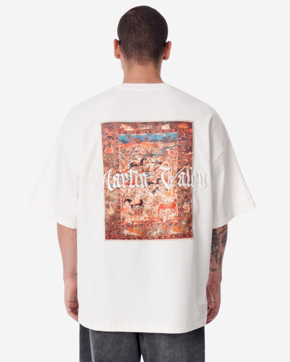 Erbe Fusion Weißes T-Shirt - Groß