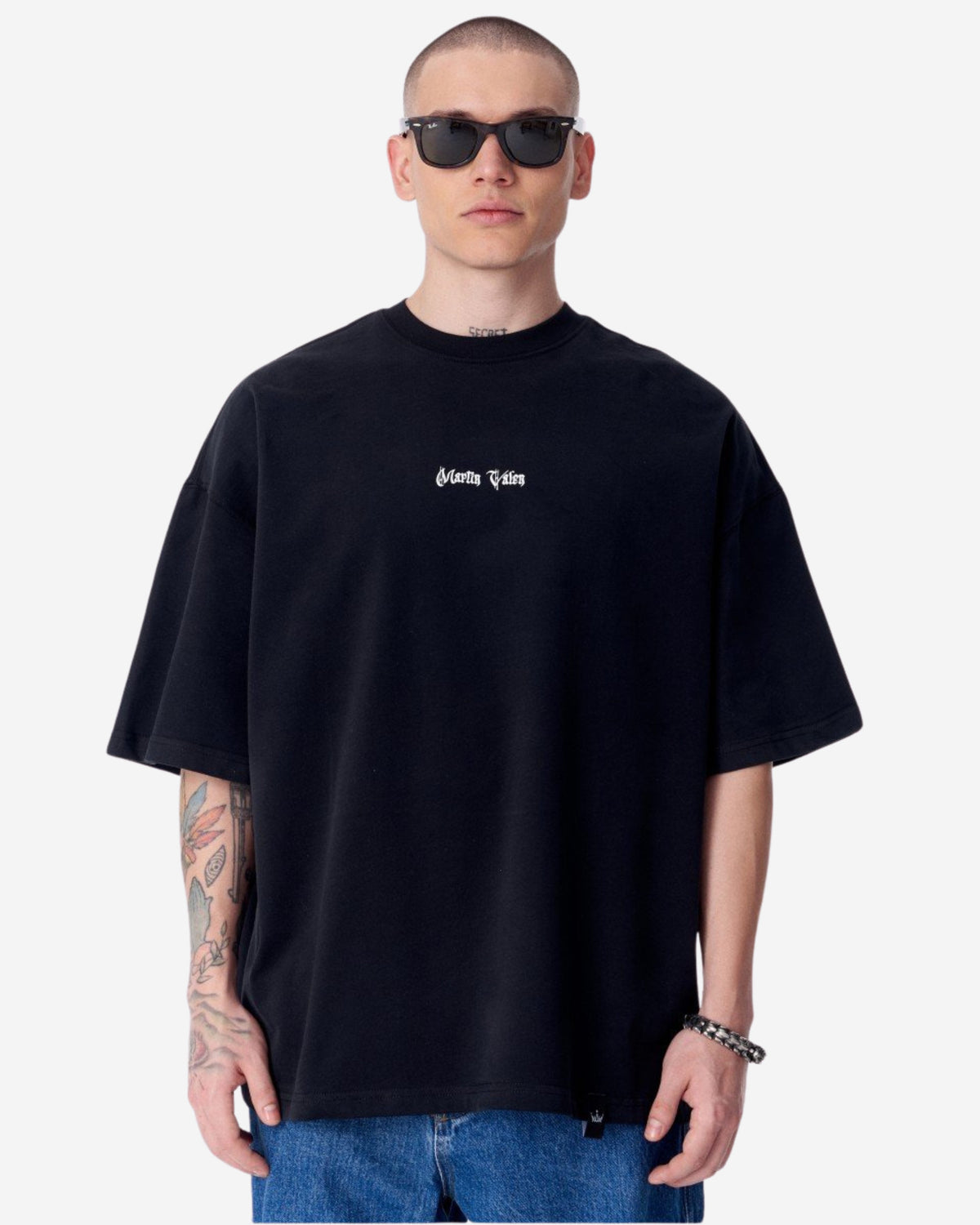 Erbe Fusion Weißes T-Shirt - Groß