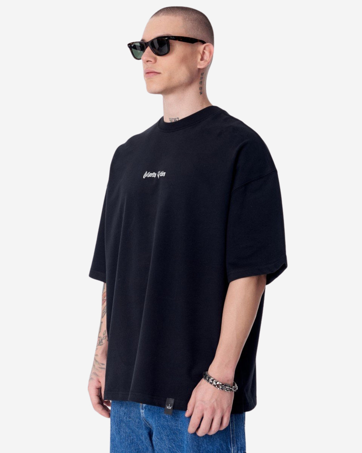 Erbe Fusion Weißes T-Shirt - Groß