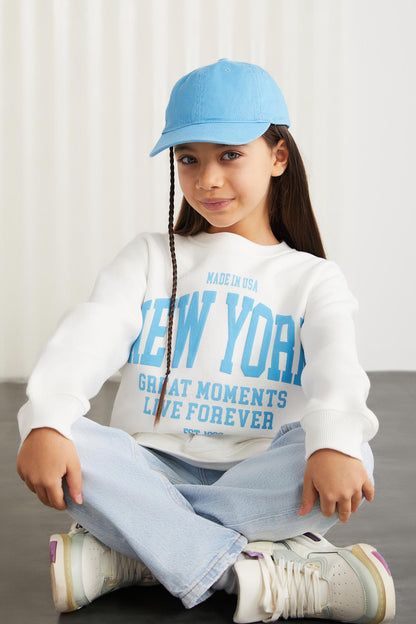 HERMIA Mädchen Strick-Sweatshirt