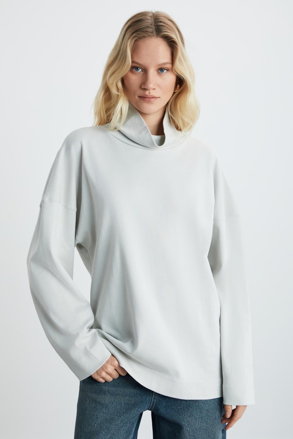 HERMIONE Damen Oversize Sweatshirt