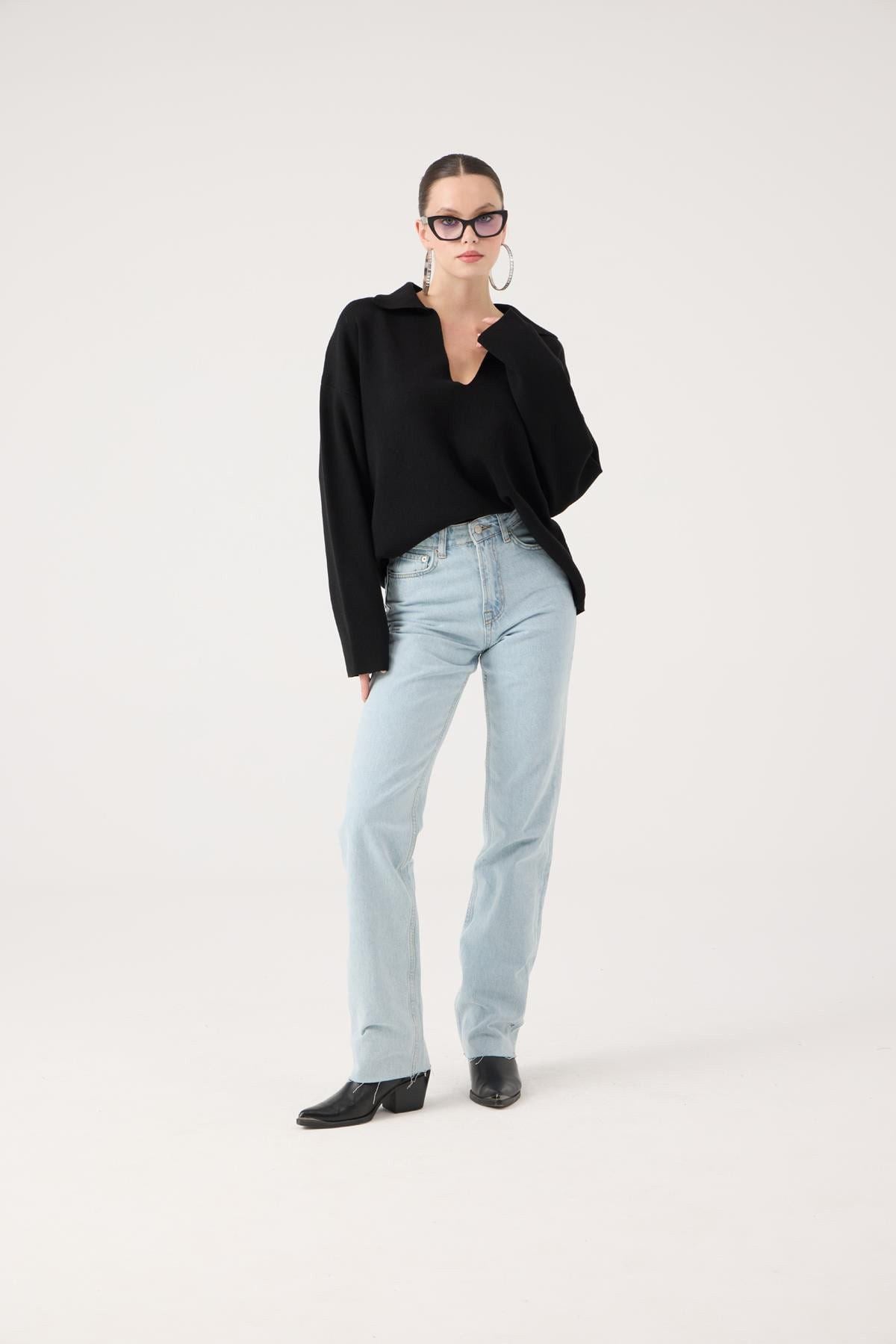 Hochtaillierte Sagrado Jeans