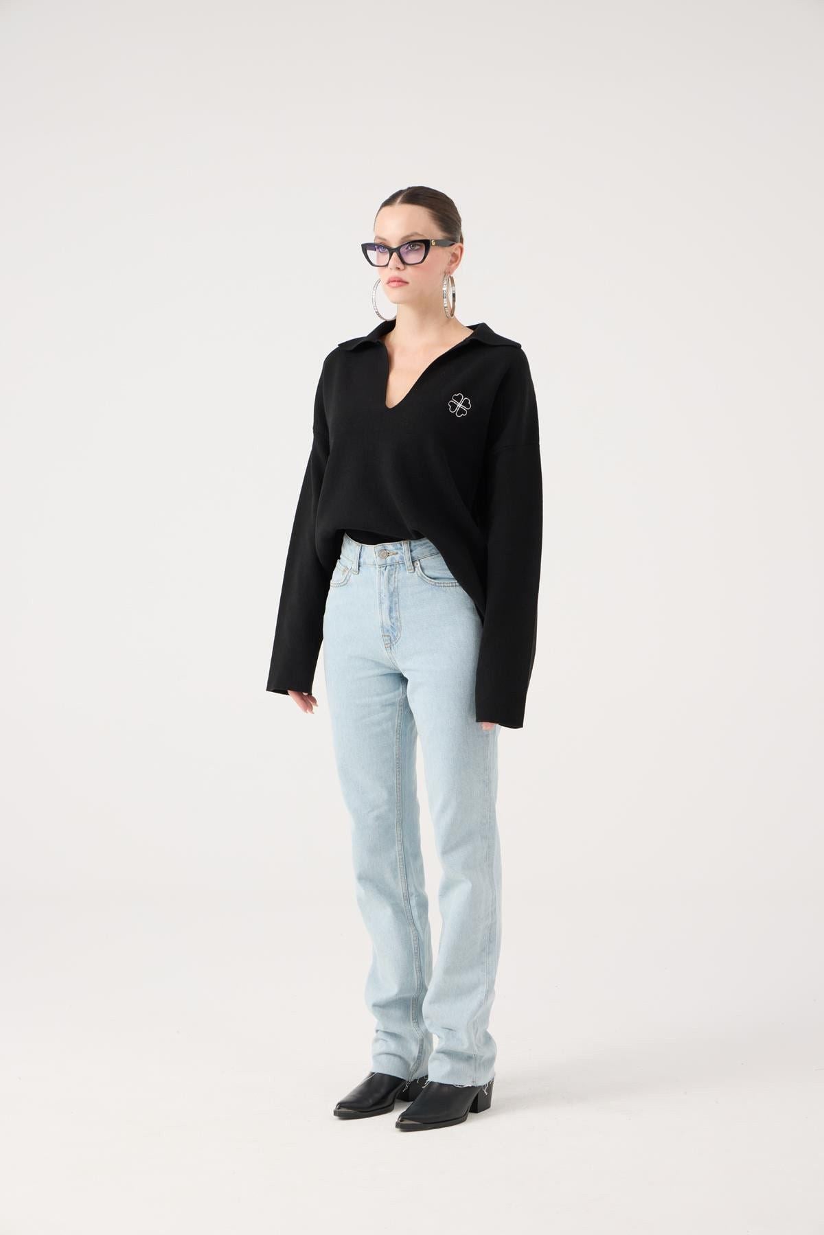 Hochtaillierte Sagrado Jeans