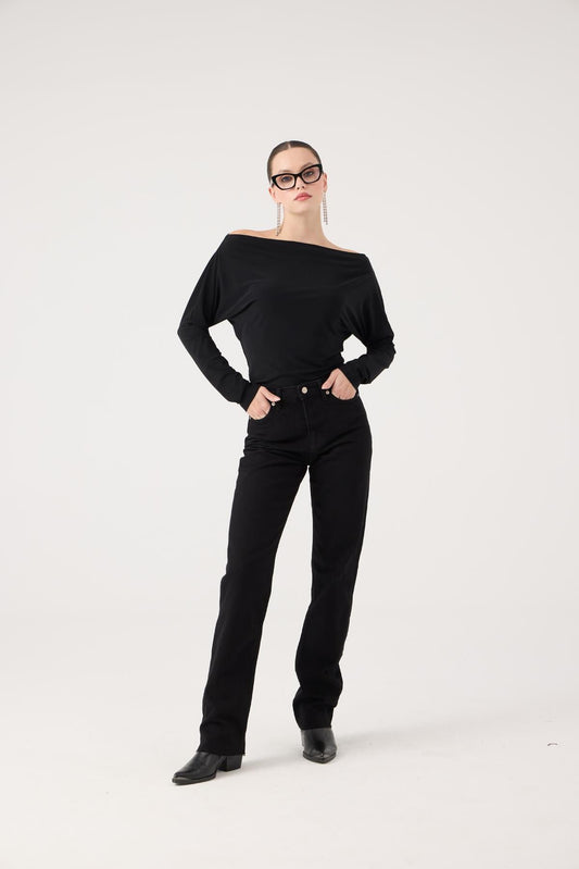 Hochtaillierte Sagrado Jeans