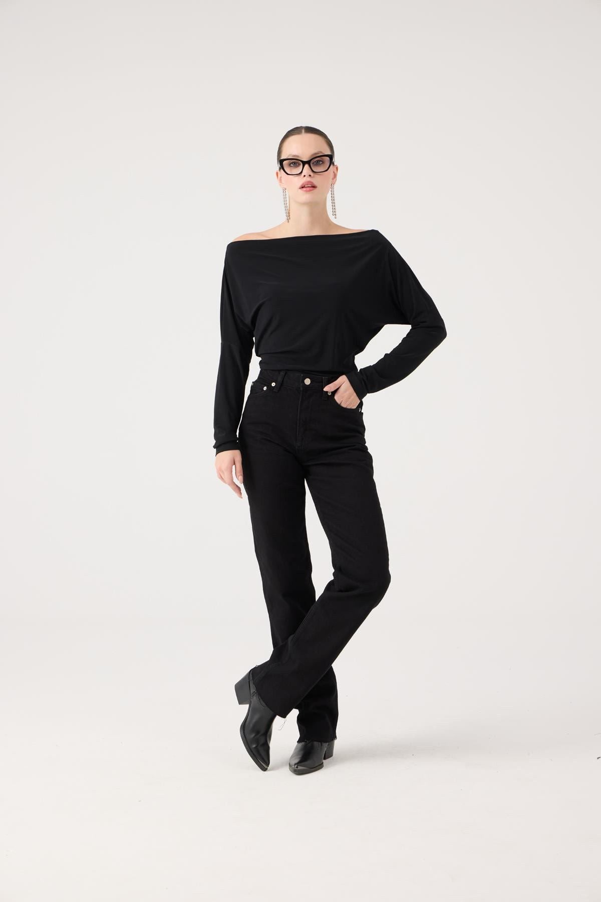 Hochtaillierte Sagrado Jeans