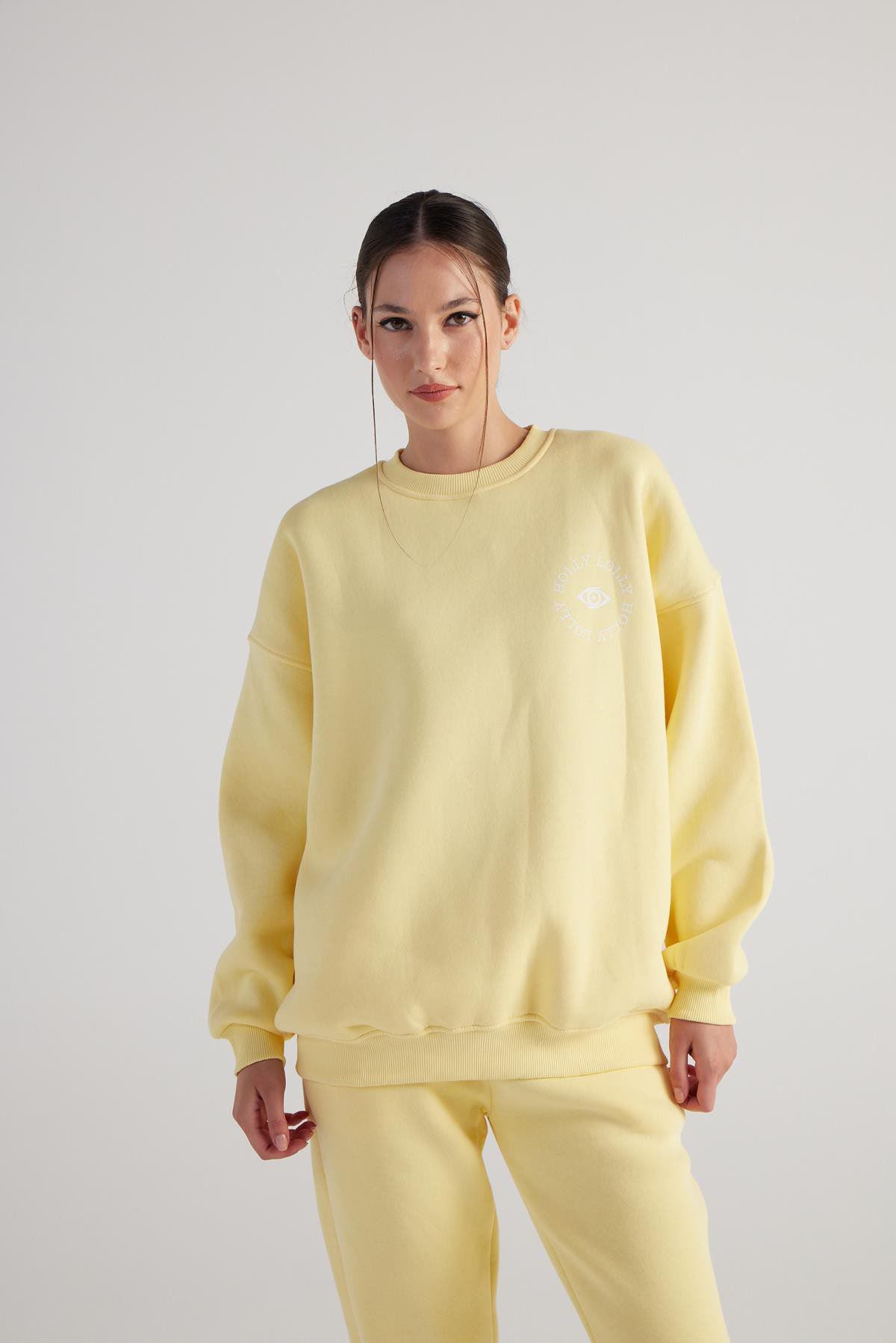 3-lagiges, weiches Sweatshirt