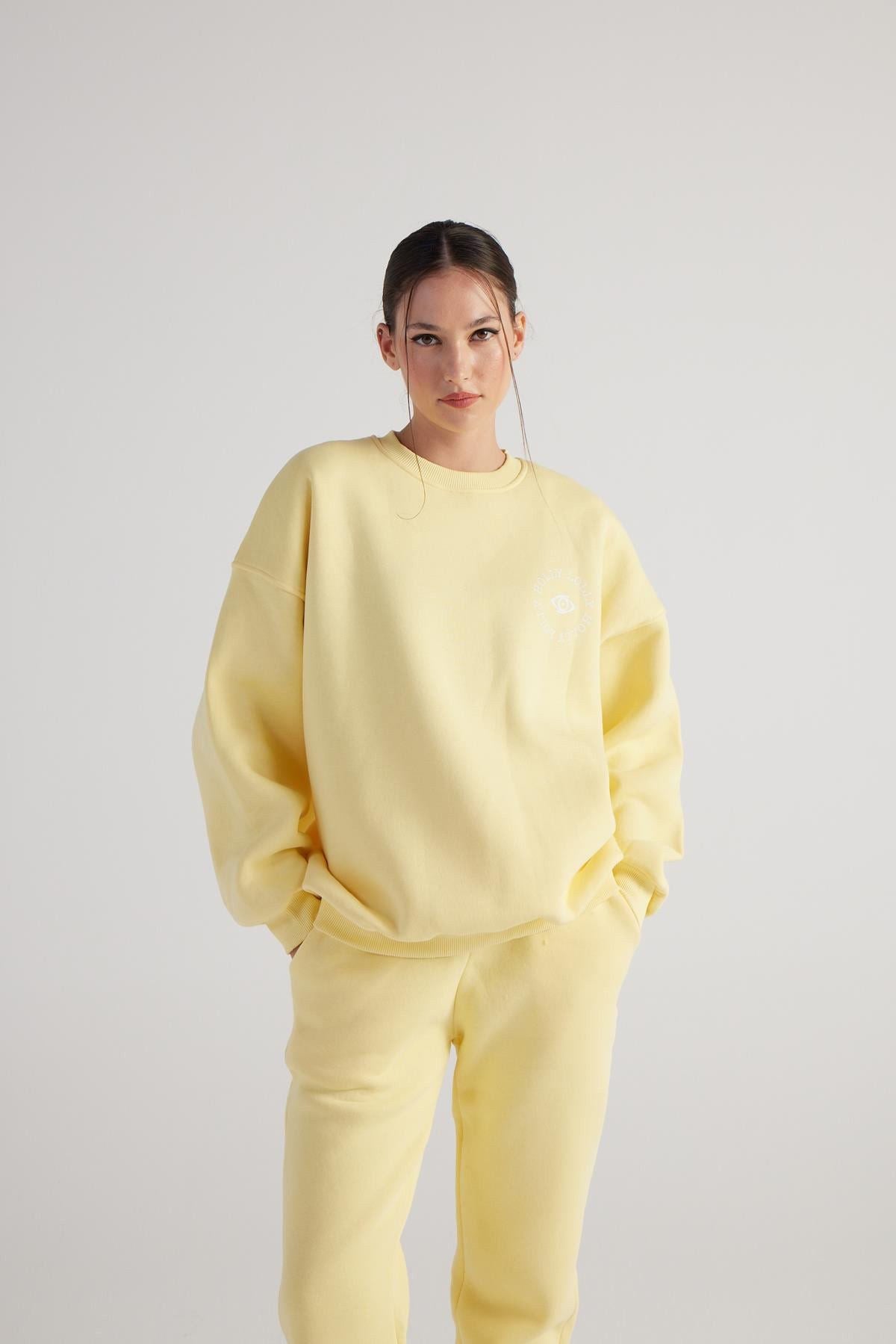 3-lagiges, weiches Sweatshirt