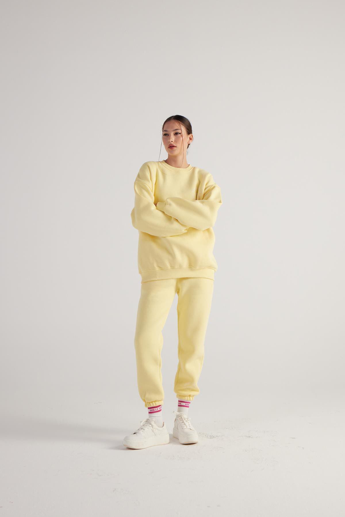 3-lagiges, weiches Sweatshirt