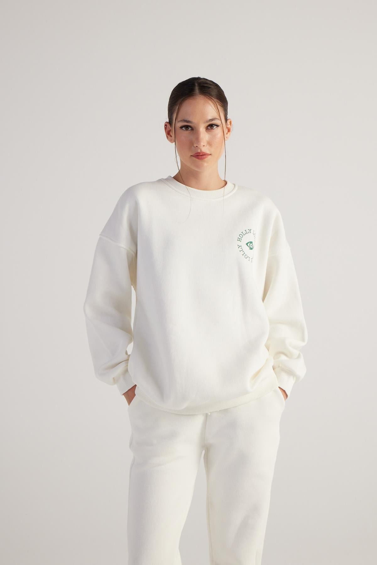 3-lagiges, weiches Sweatshirt