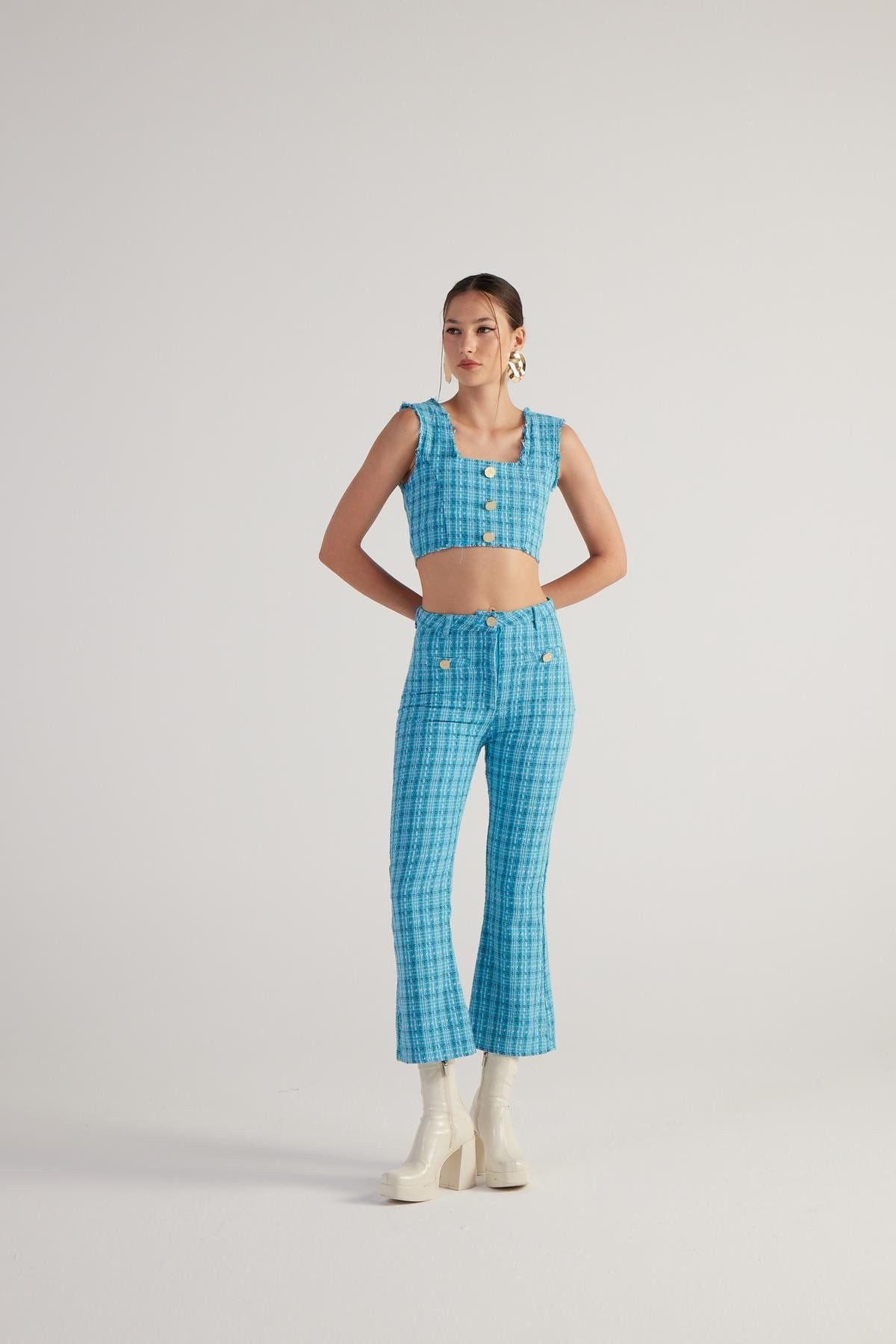 Spanische Tweed-Hose