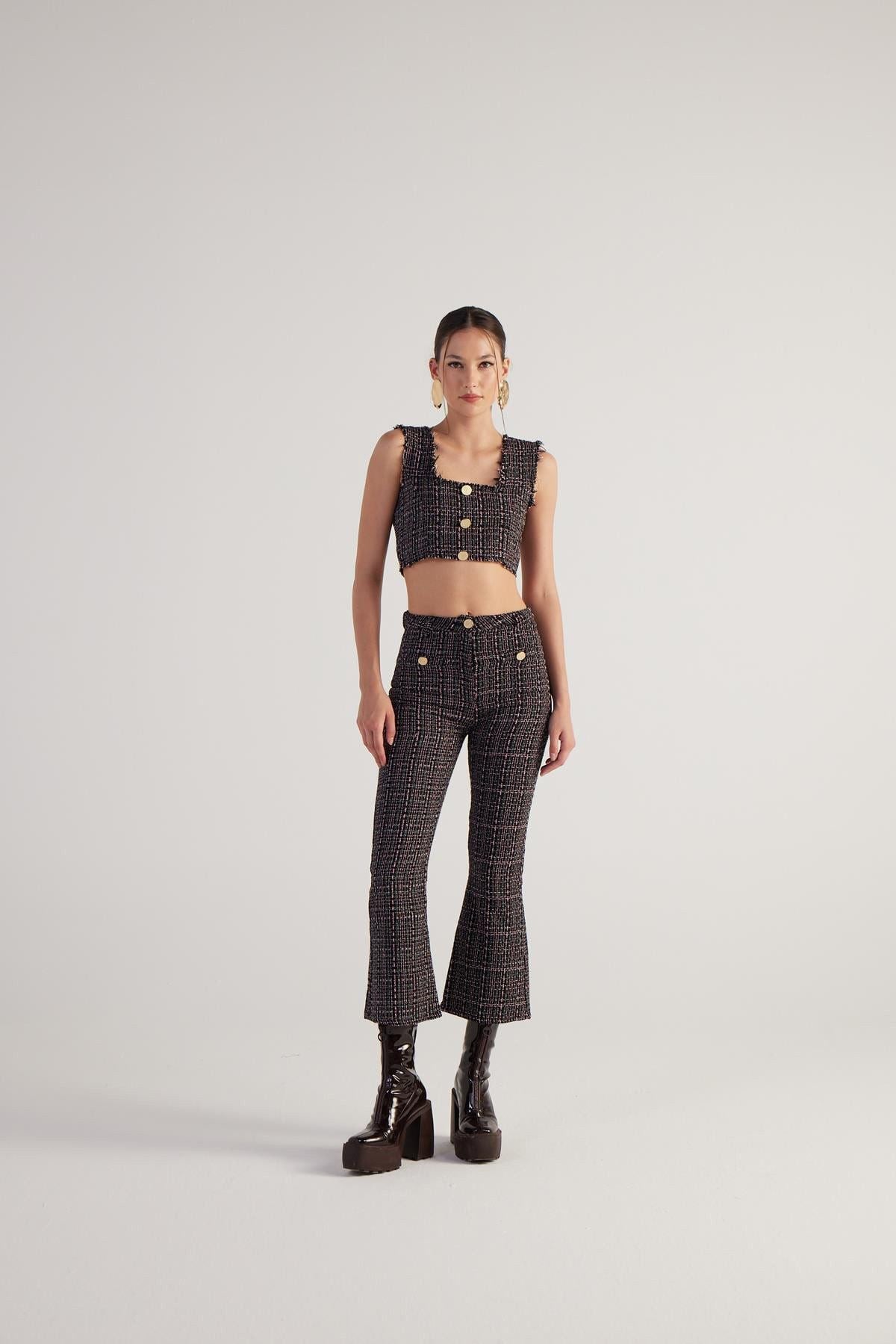 Spanische Tweed-Hose