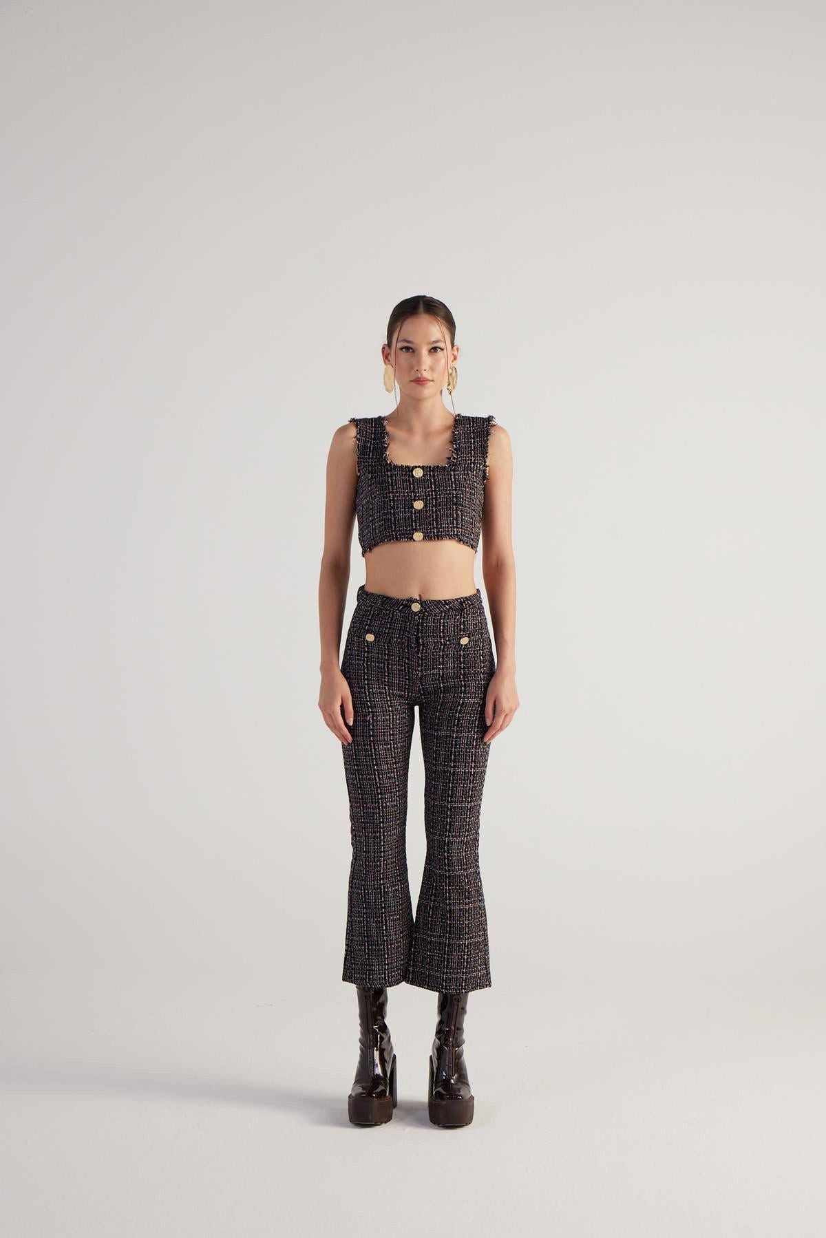 Spanische Tweed-Hose