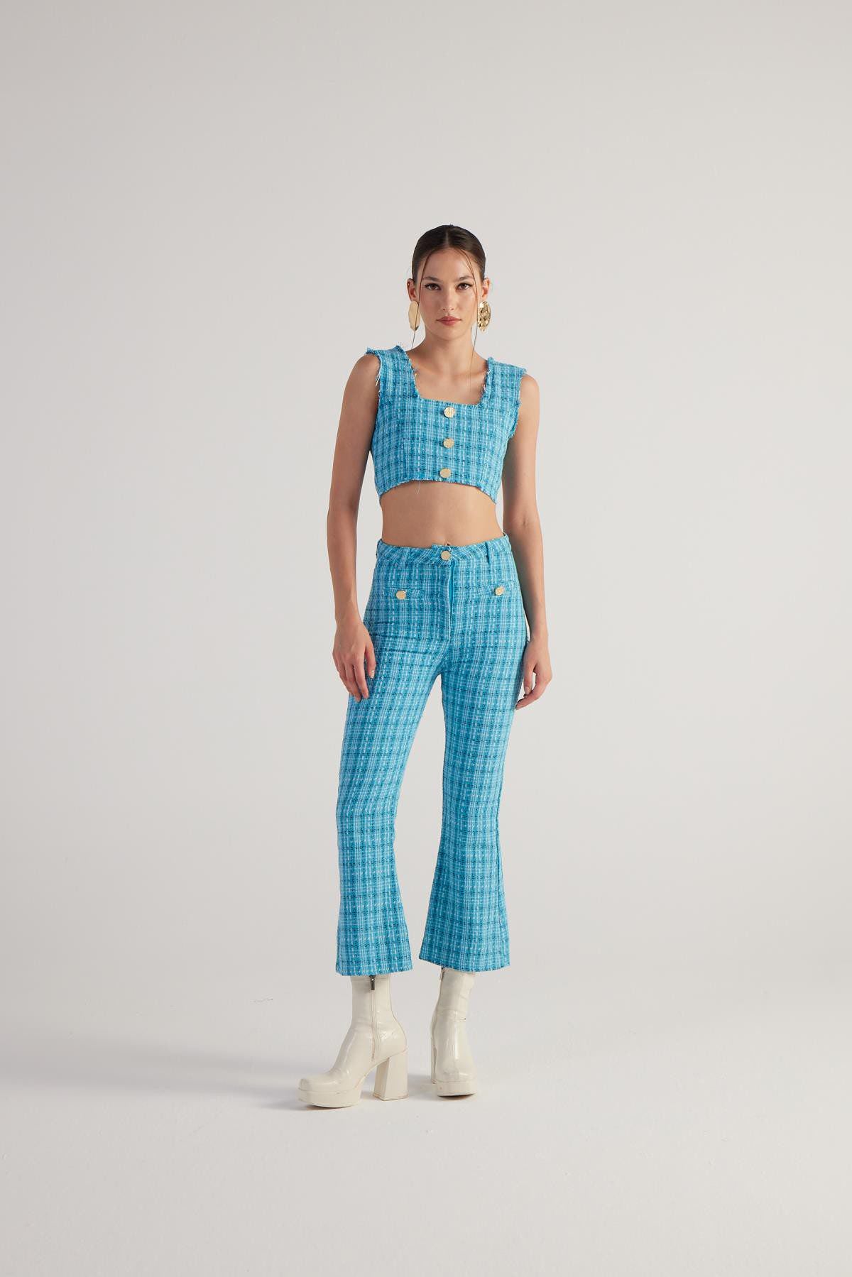 Spanische Tweed-Hose