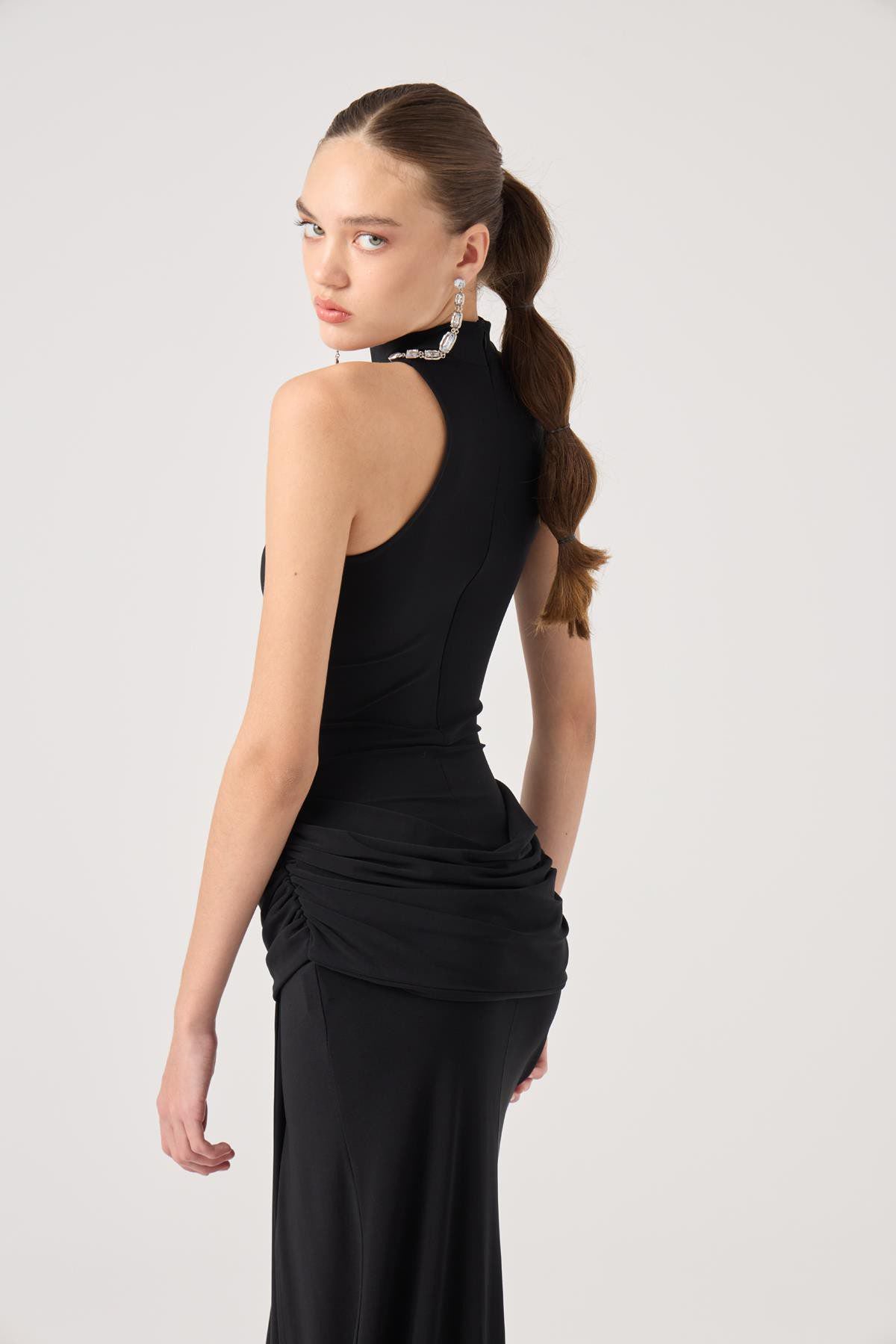Valentina Kleid mit Schlitz