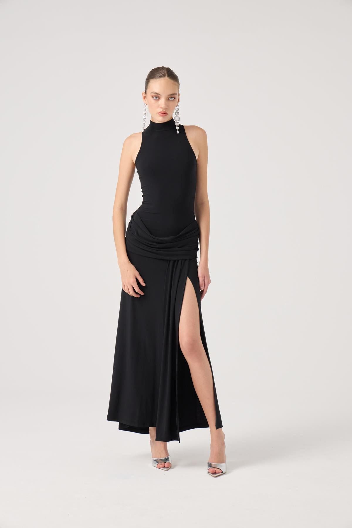 Valentina Kleid mit Schlitz