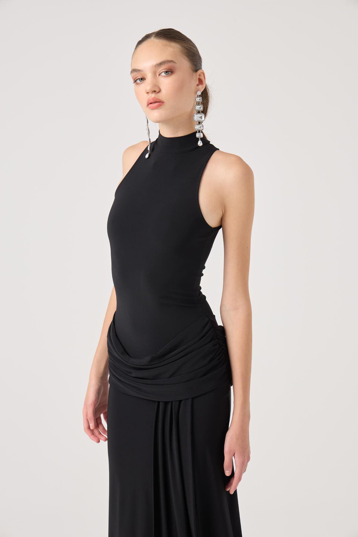 Valentina Kleid mit Schlitz