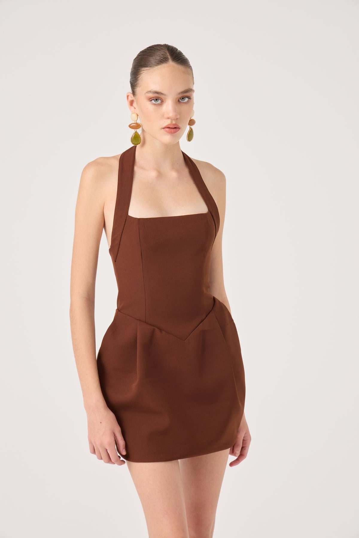 Mini-Kleid mit Trägern