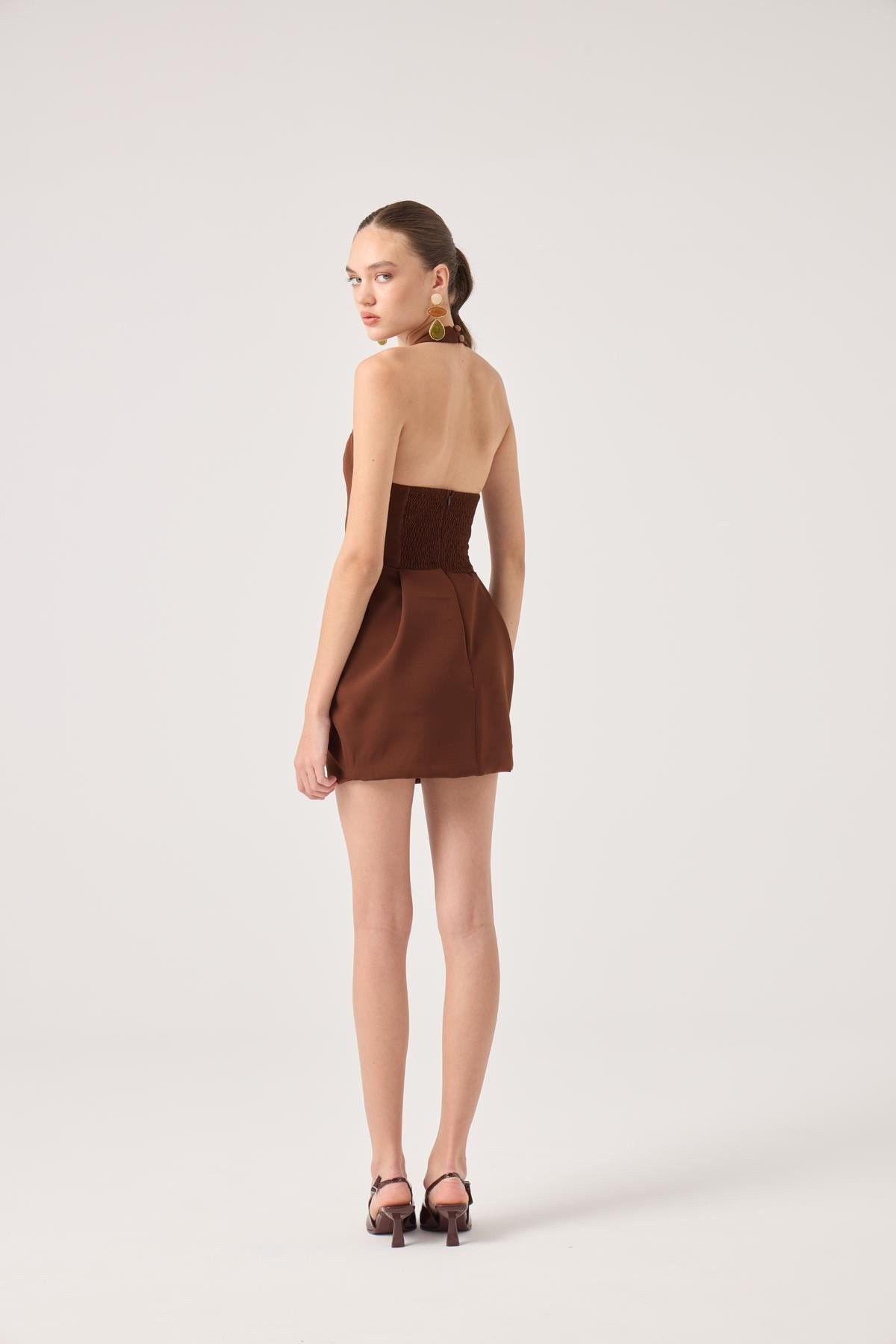 Mini-Kleid mit Trägern