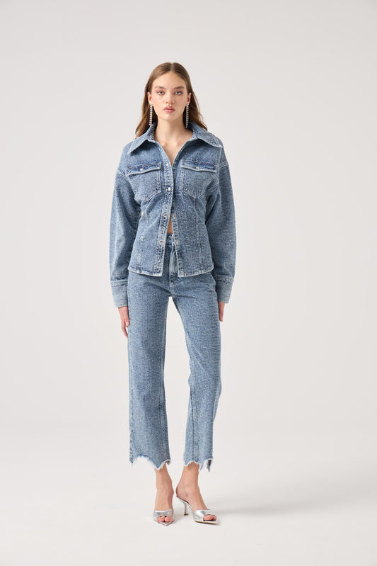Laura Jeans mit edlem Effekt
