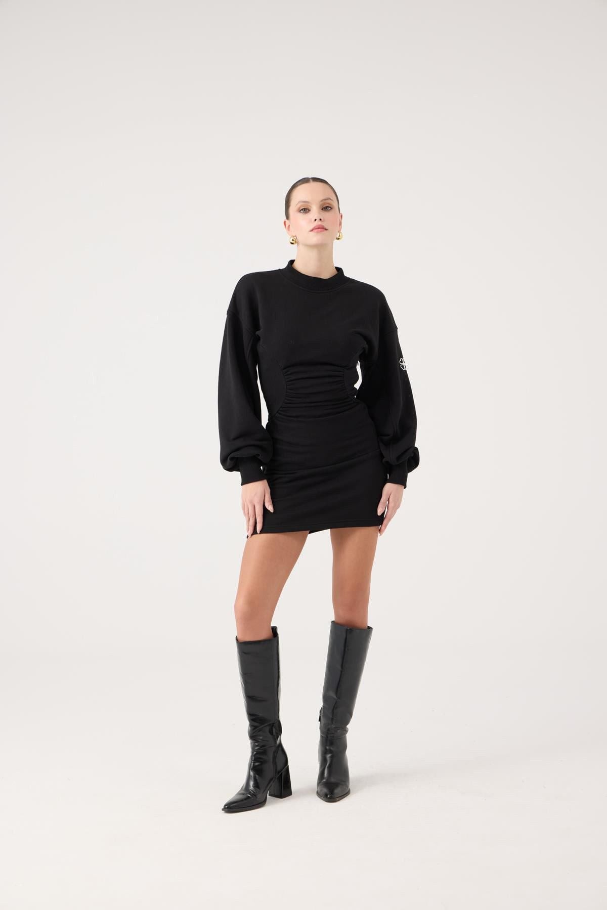 Mini Nancy Kleid mit Taillenschnitt