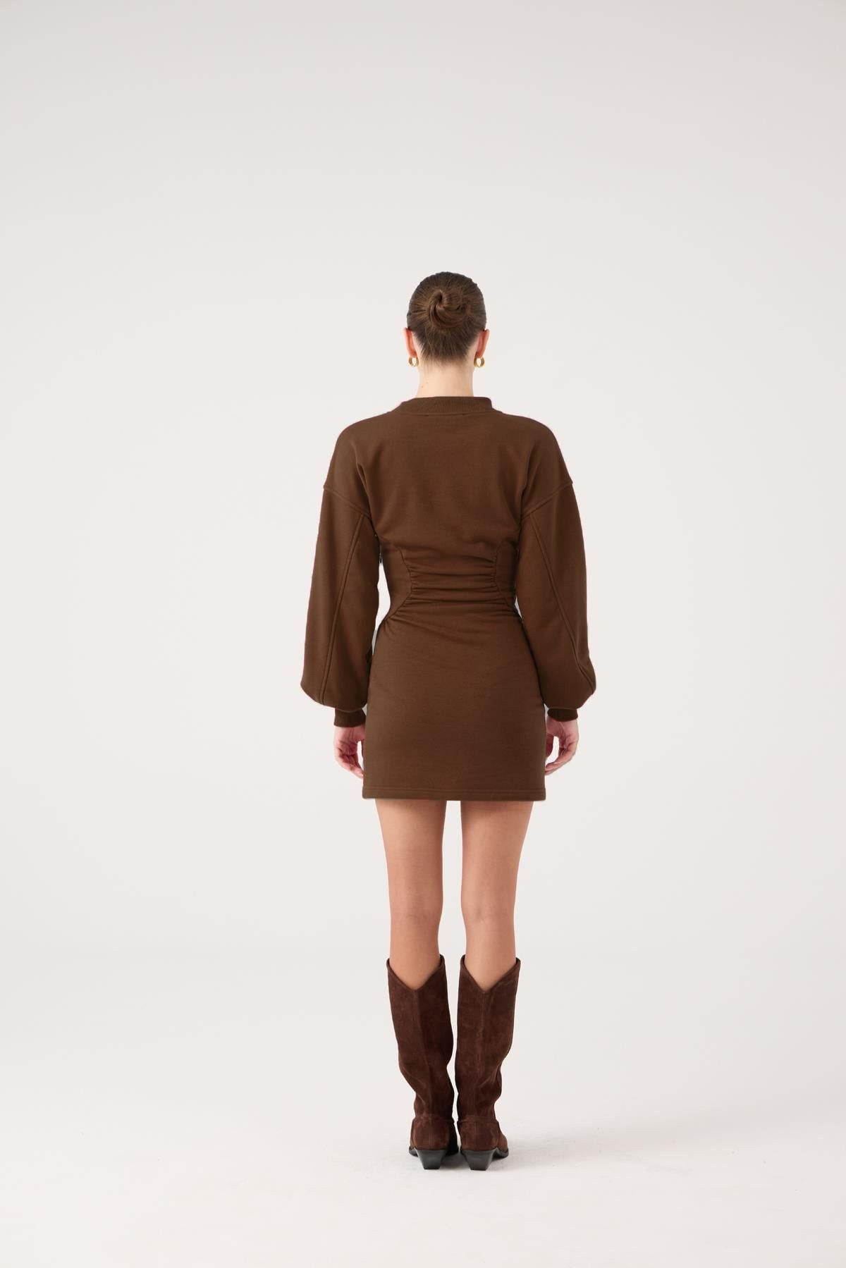 Mini Nancy Kleid mit Taillenschnitt
