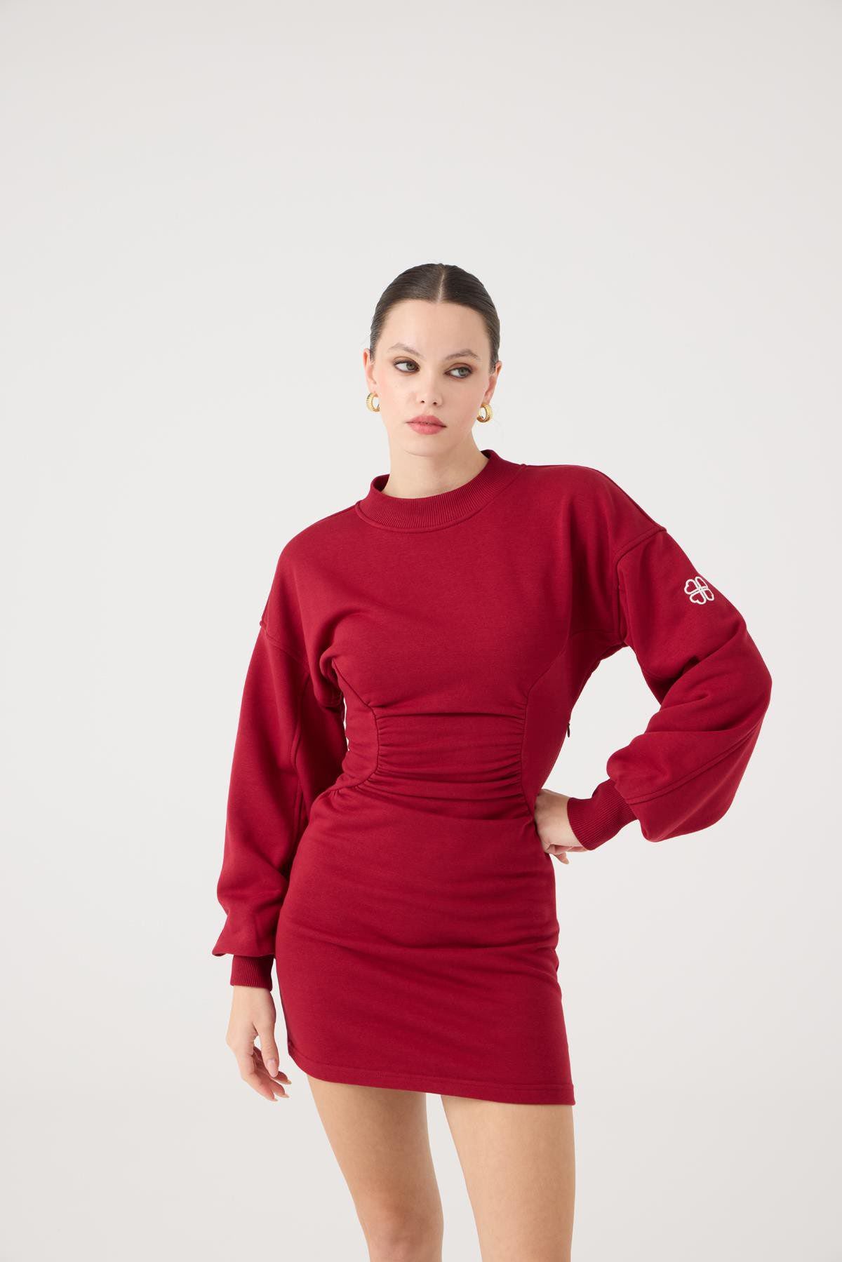 Mini Nancy Kleid mit Taillenschnitt