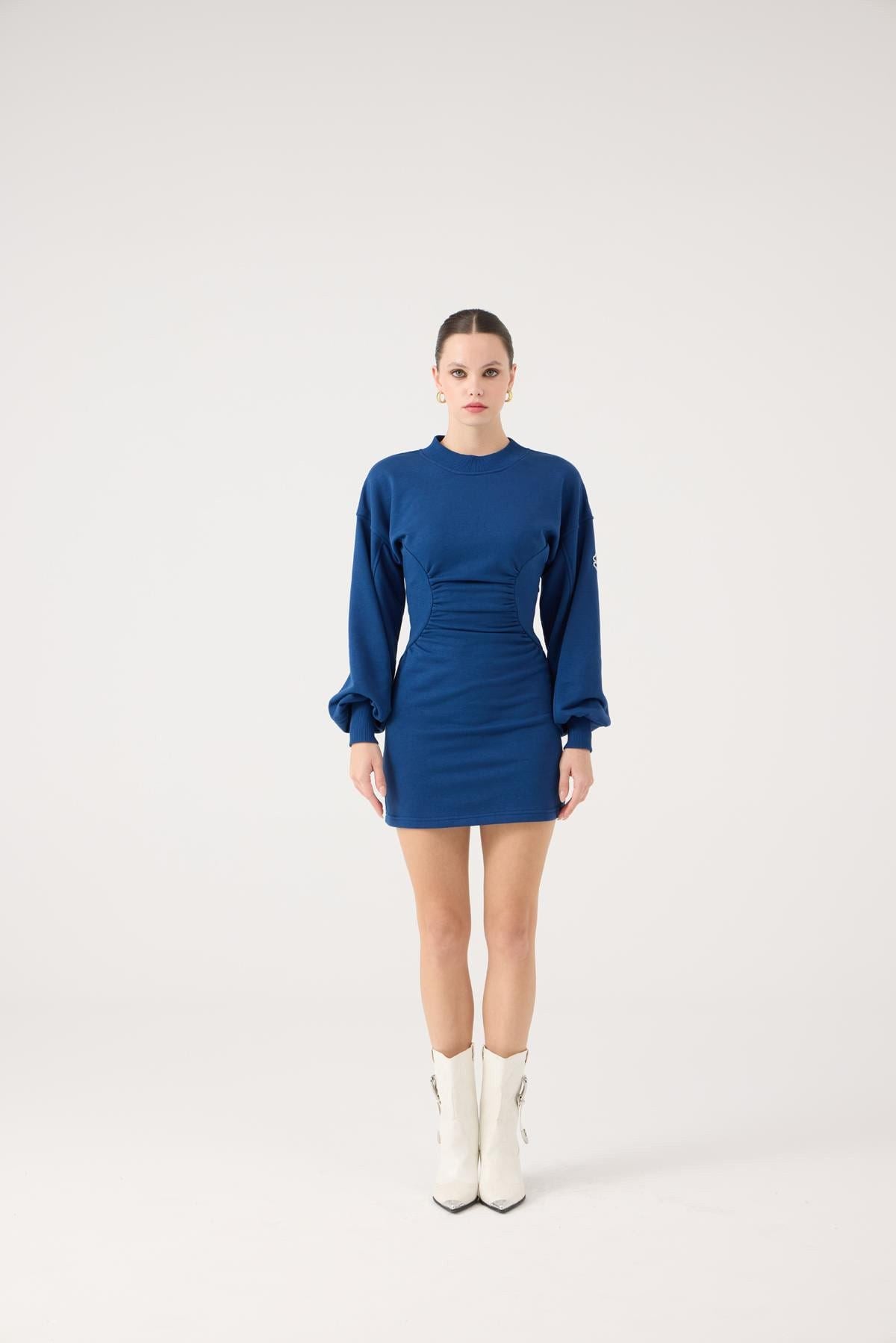 Mini Nancy Kleid mit Taillenschnitt