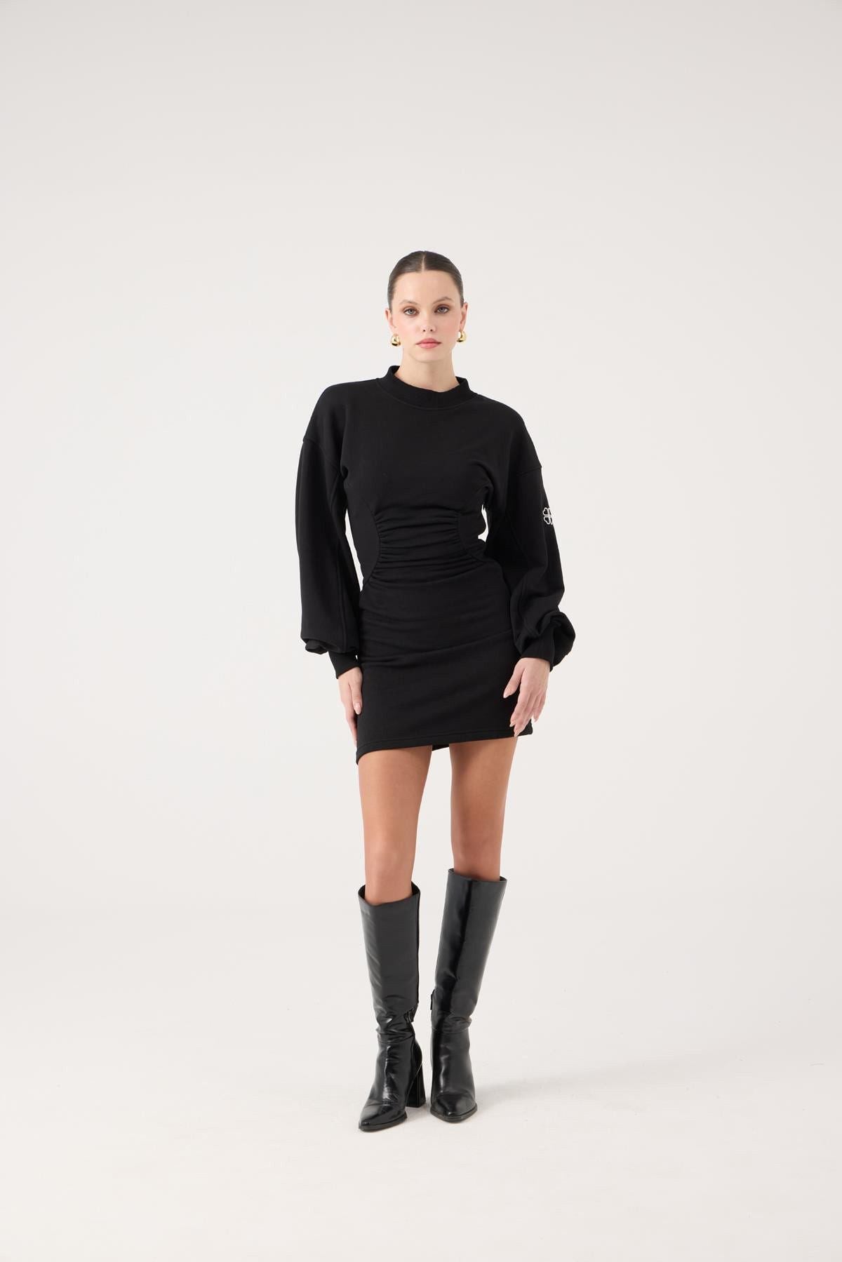 Mini Nancy Kleid mit Taillenschnitt