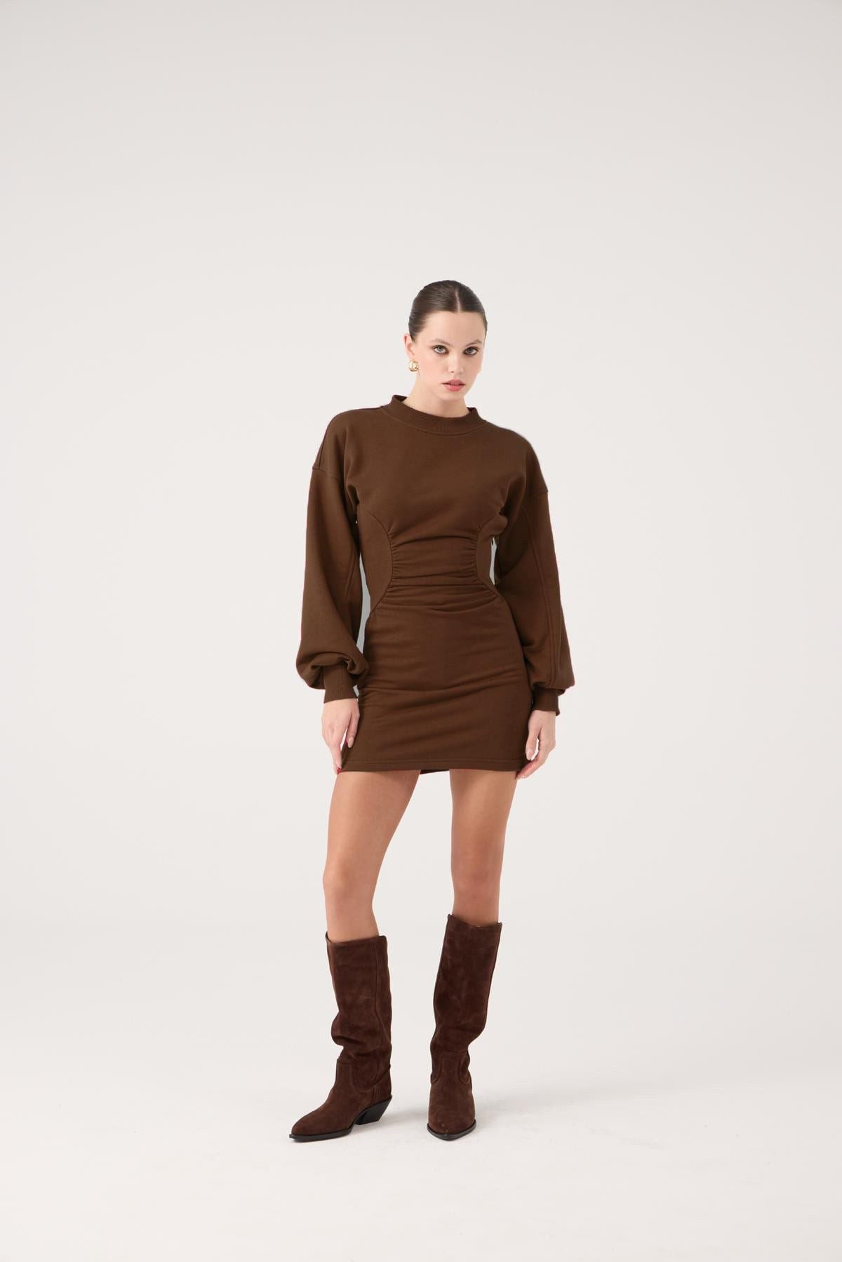 Mini Nancy Kleid mit Taillenschnitt