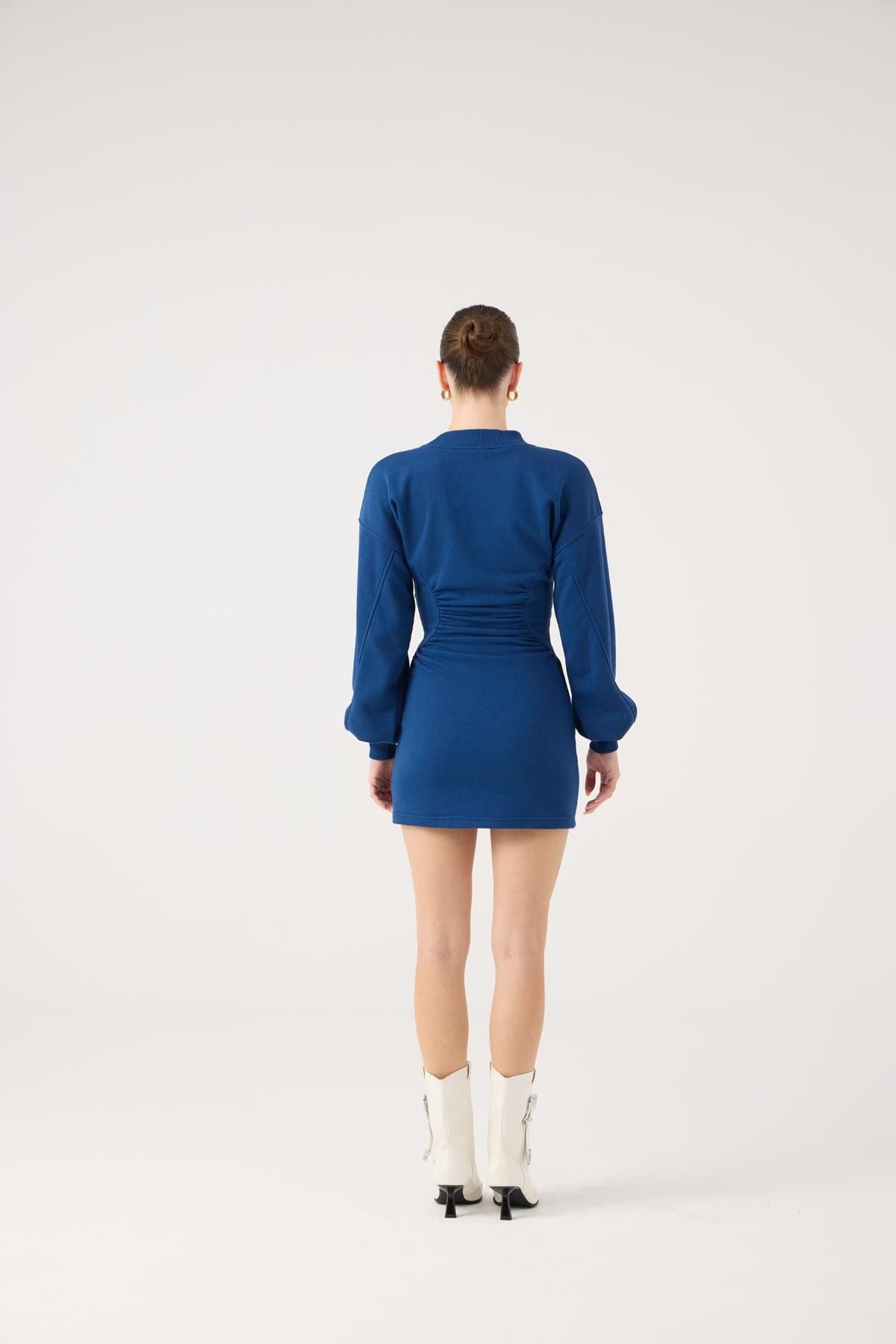 Mini Nancy Kleid mit Taillenschnitt
