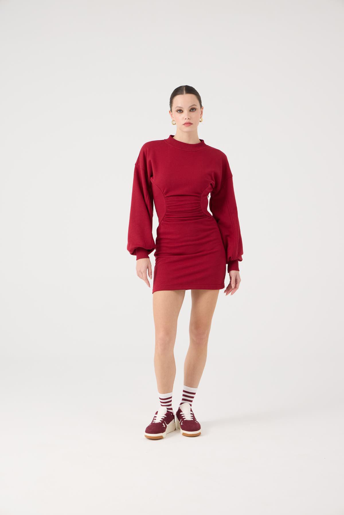 Mini Nancy Kleid mit Taillenschnitt