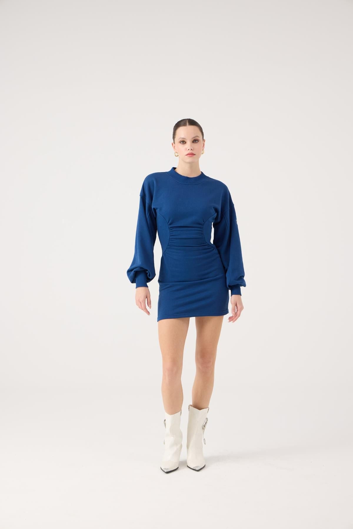 Mini Nancy Kleid mit Taillenschnitt