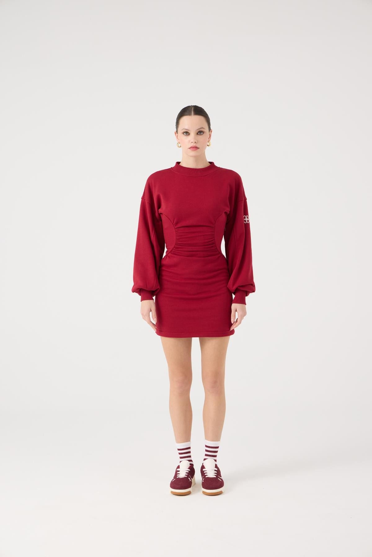Mini Nancy Kleid mit Taillenschnitt