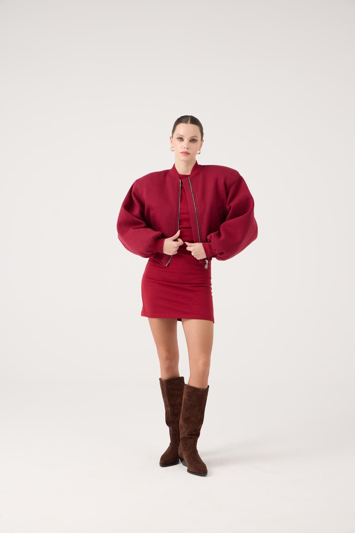 gepolsterte Bomberjacke