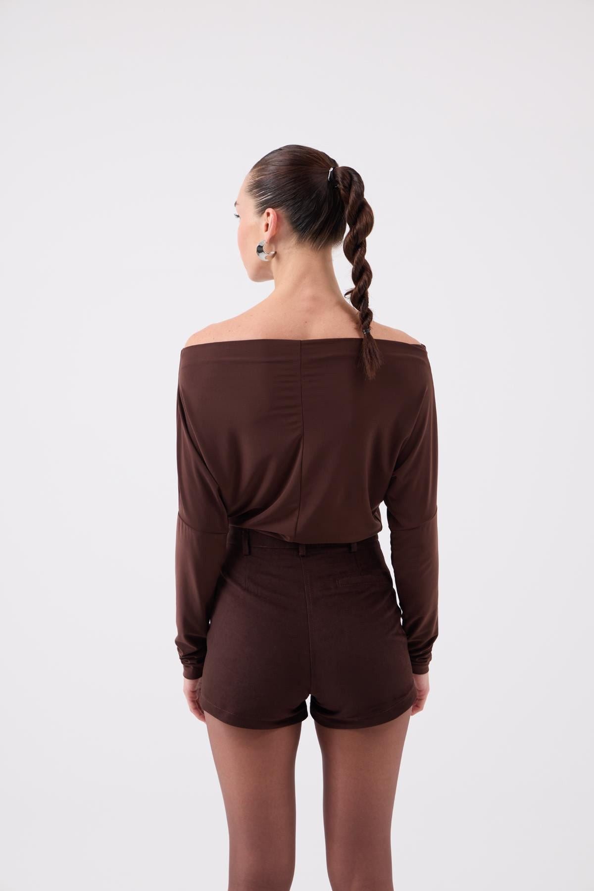 Asymmetrische Talia Bluse