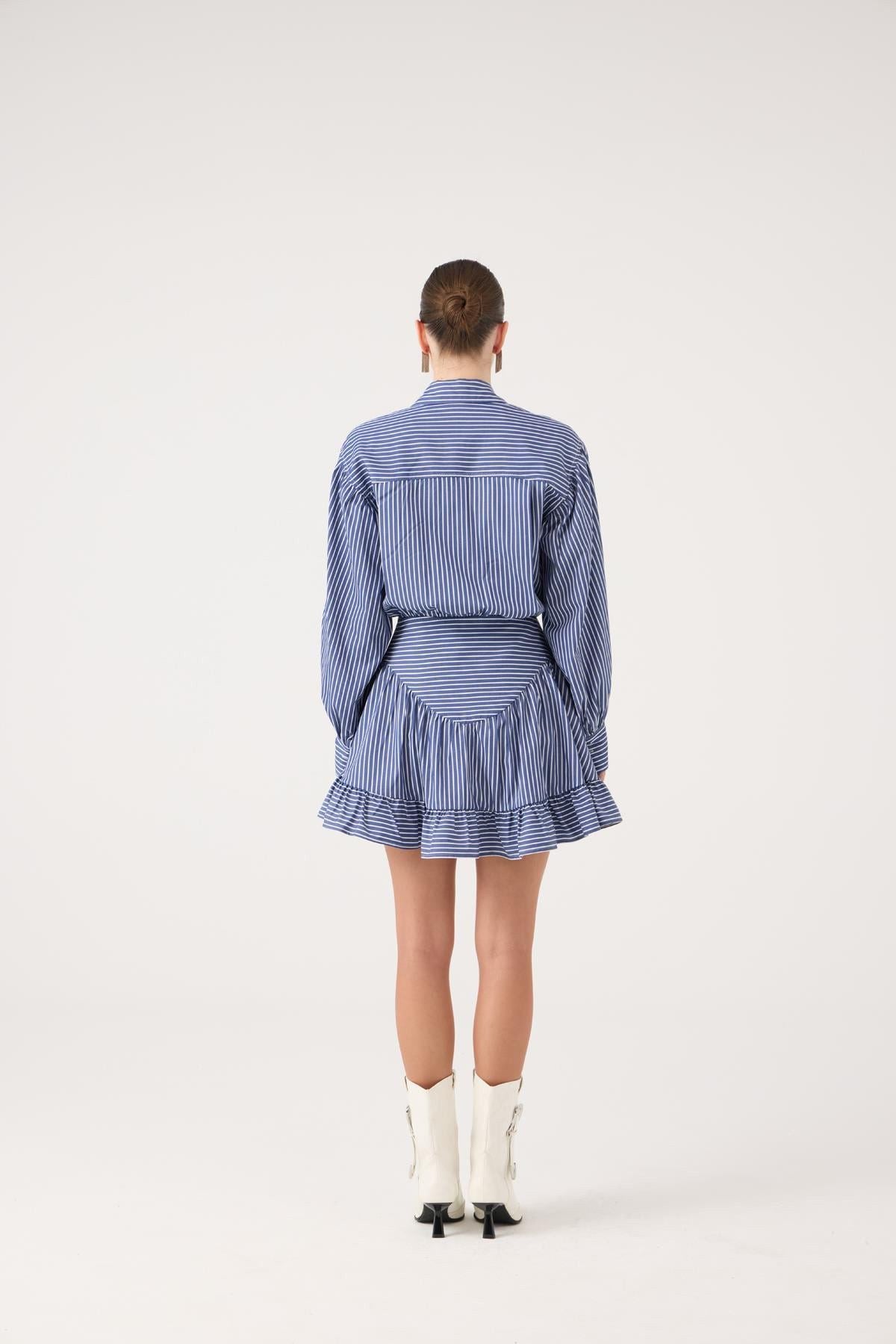 Mini Ashley Kleid mit Corsagen-Look