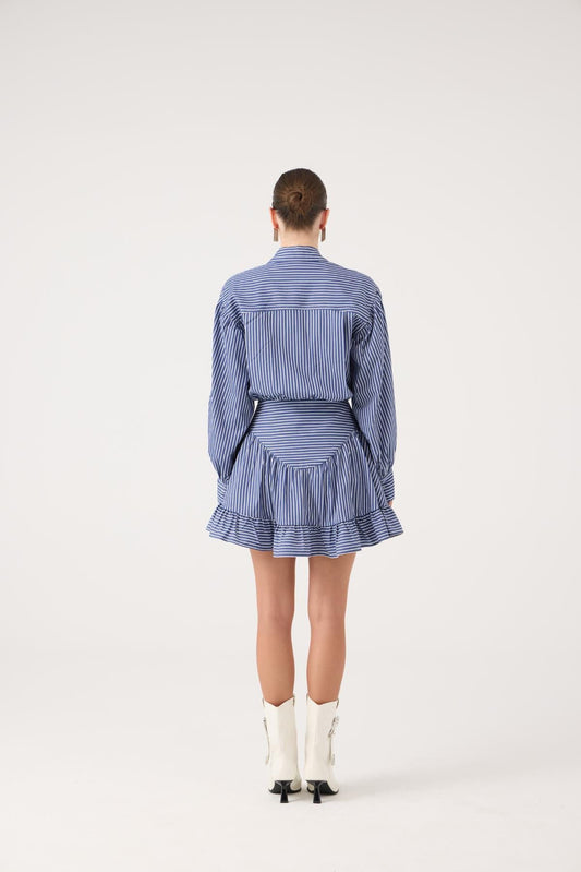 Mini Ashley Kleid mit Corsagen-Look