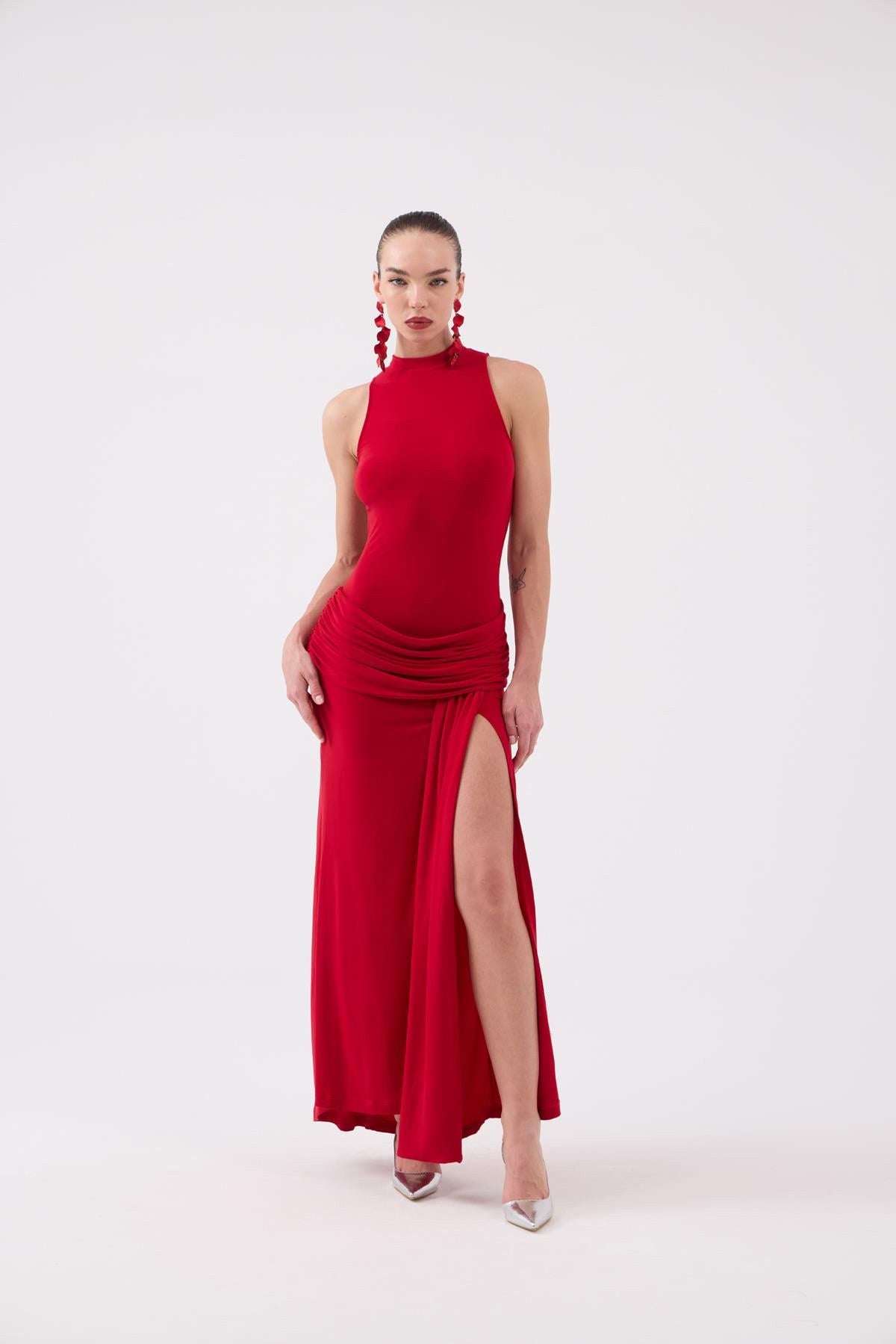 Emilia Kleid mit Rückenausschnitt