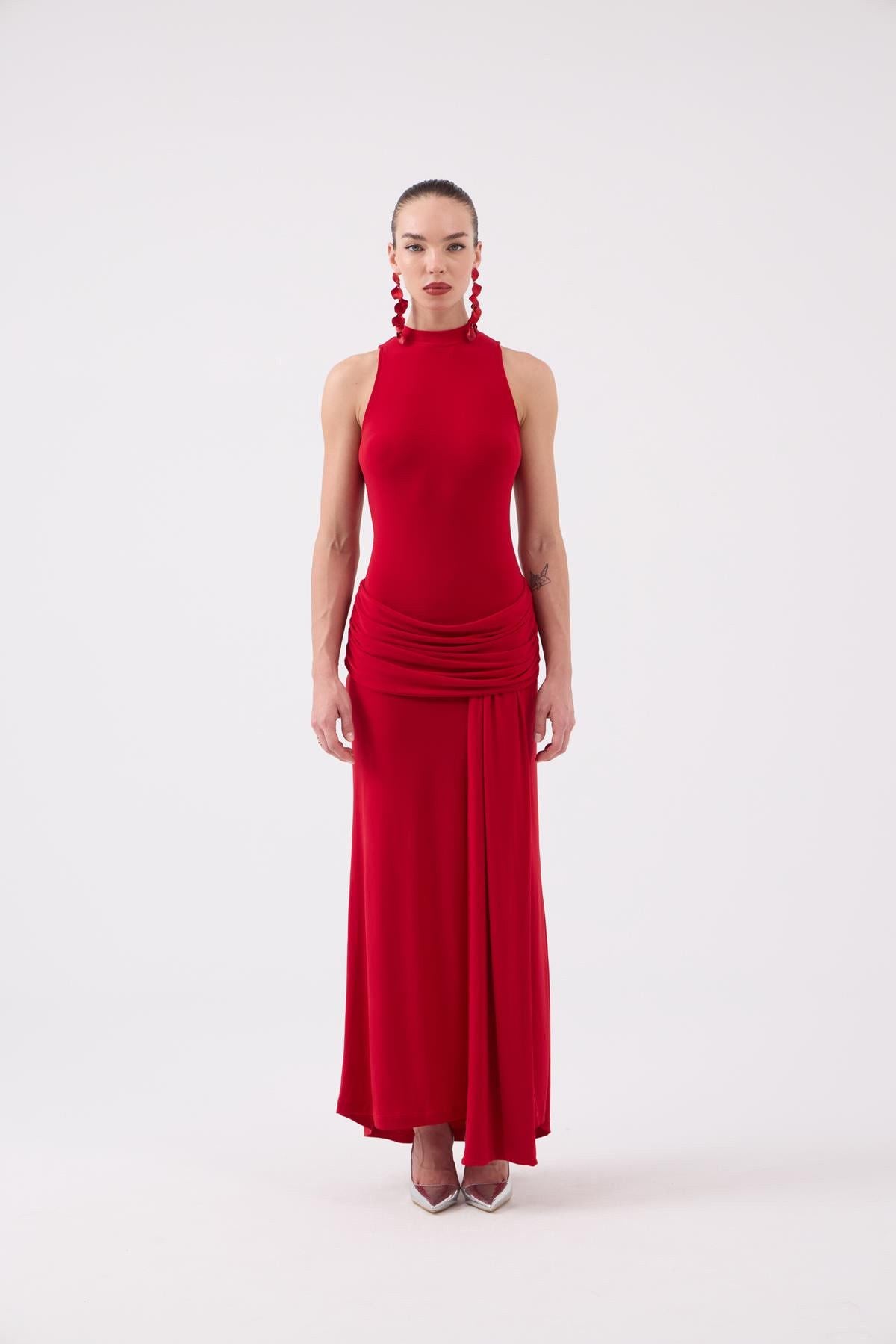 Emilia Kleid mit Rückenausschnitt