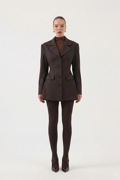 Gestreifter Blazer für Damen