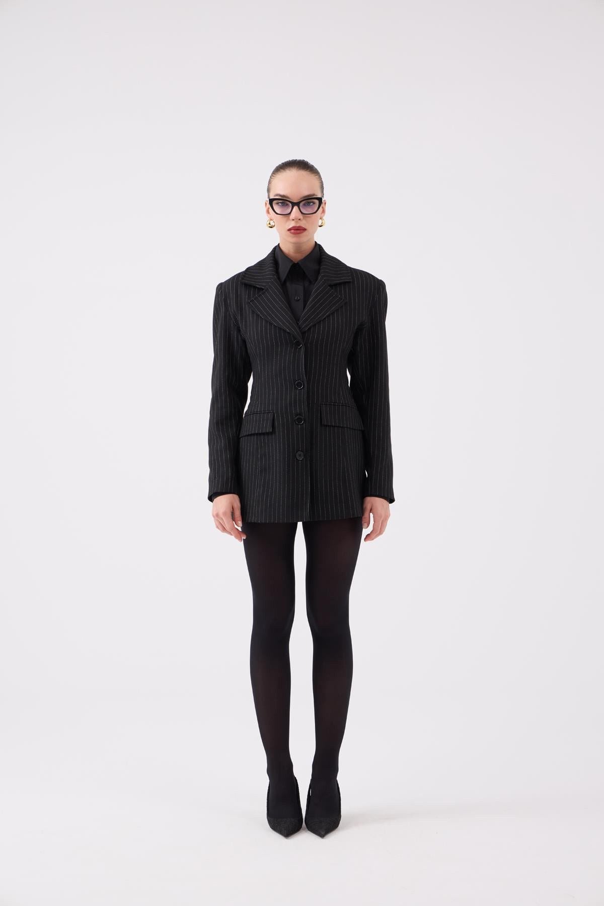 Gestreifter Blazer für Damen