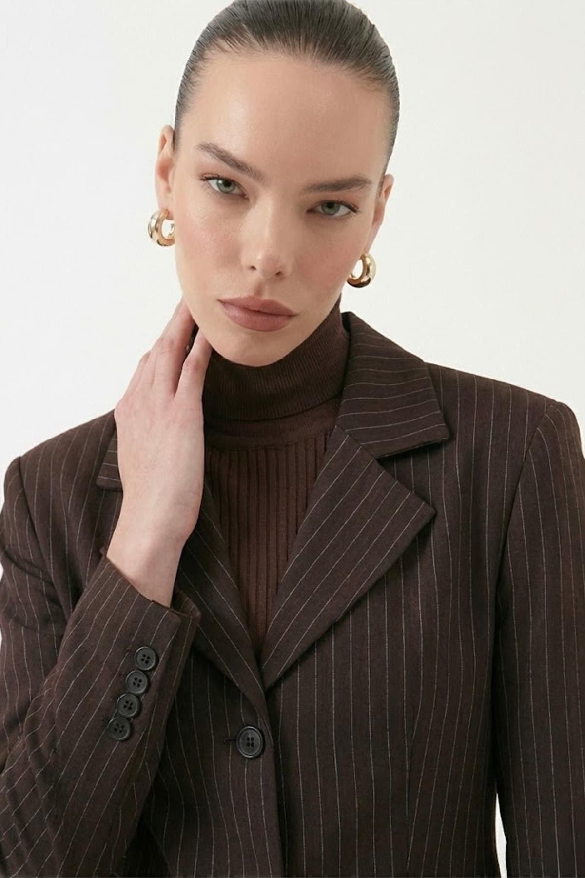 Gestreifter Blazer für Damen