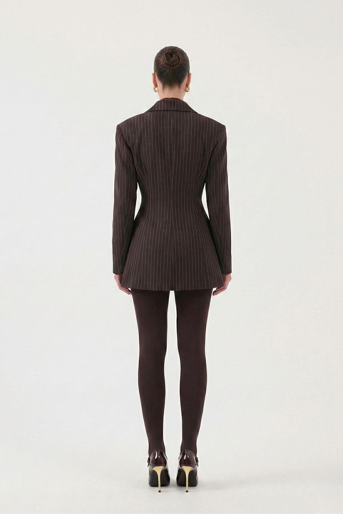 Gestreifter Blazer für Damen